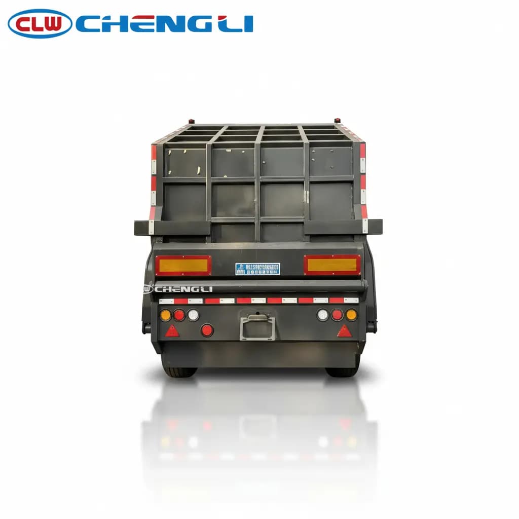 50 CBM Compactor Garbage Traileruck