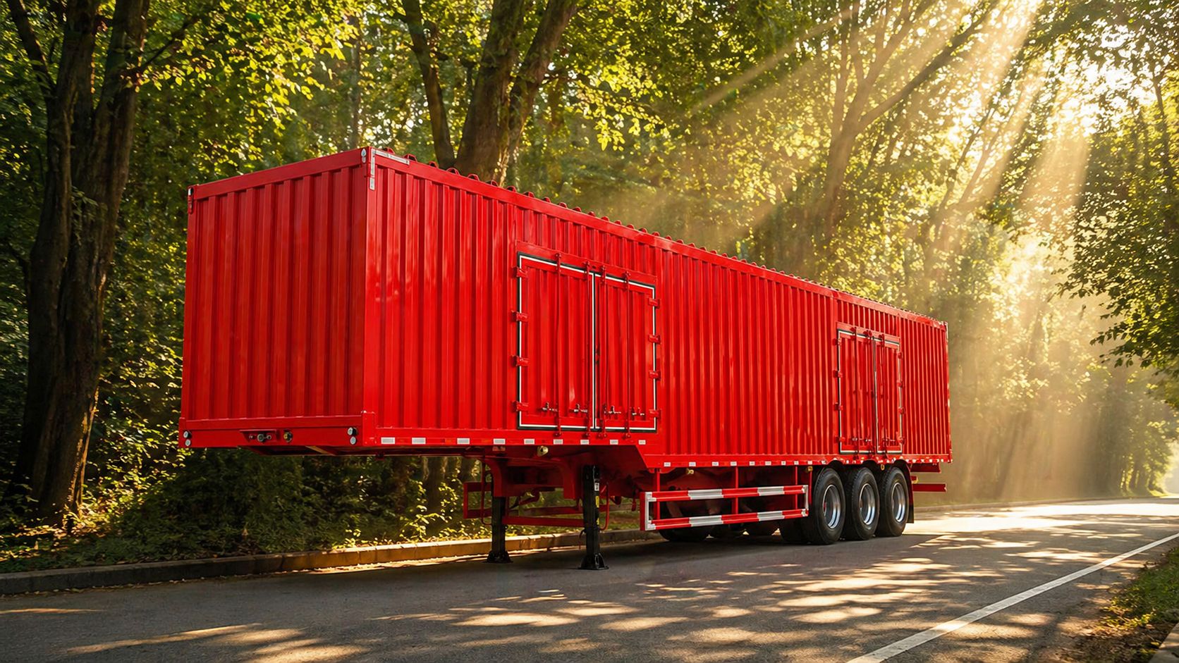 Box Semi Trailer