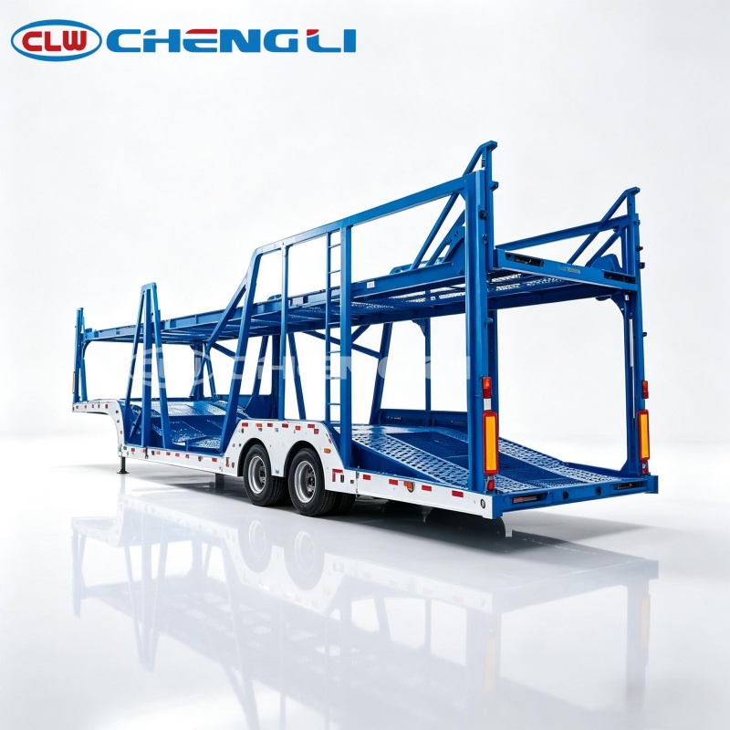 Double Decker Car Carrier Semi Trailer