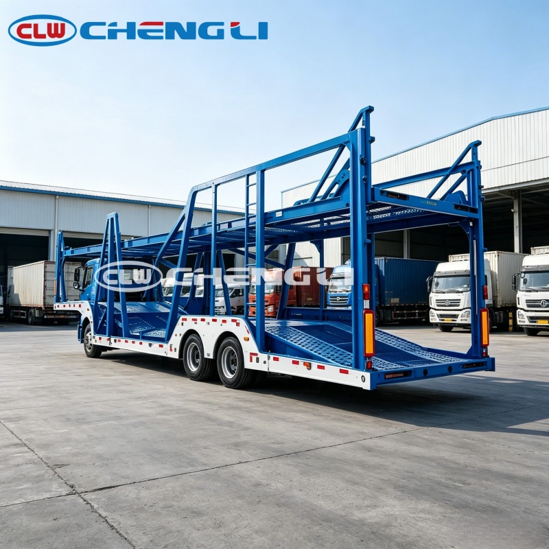 Double Decker Car Carrier Semi Trailer