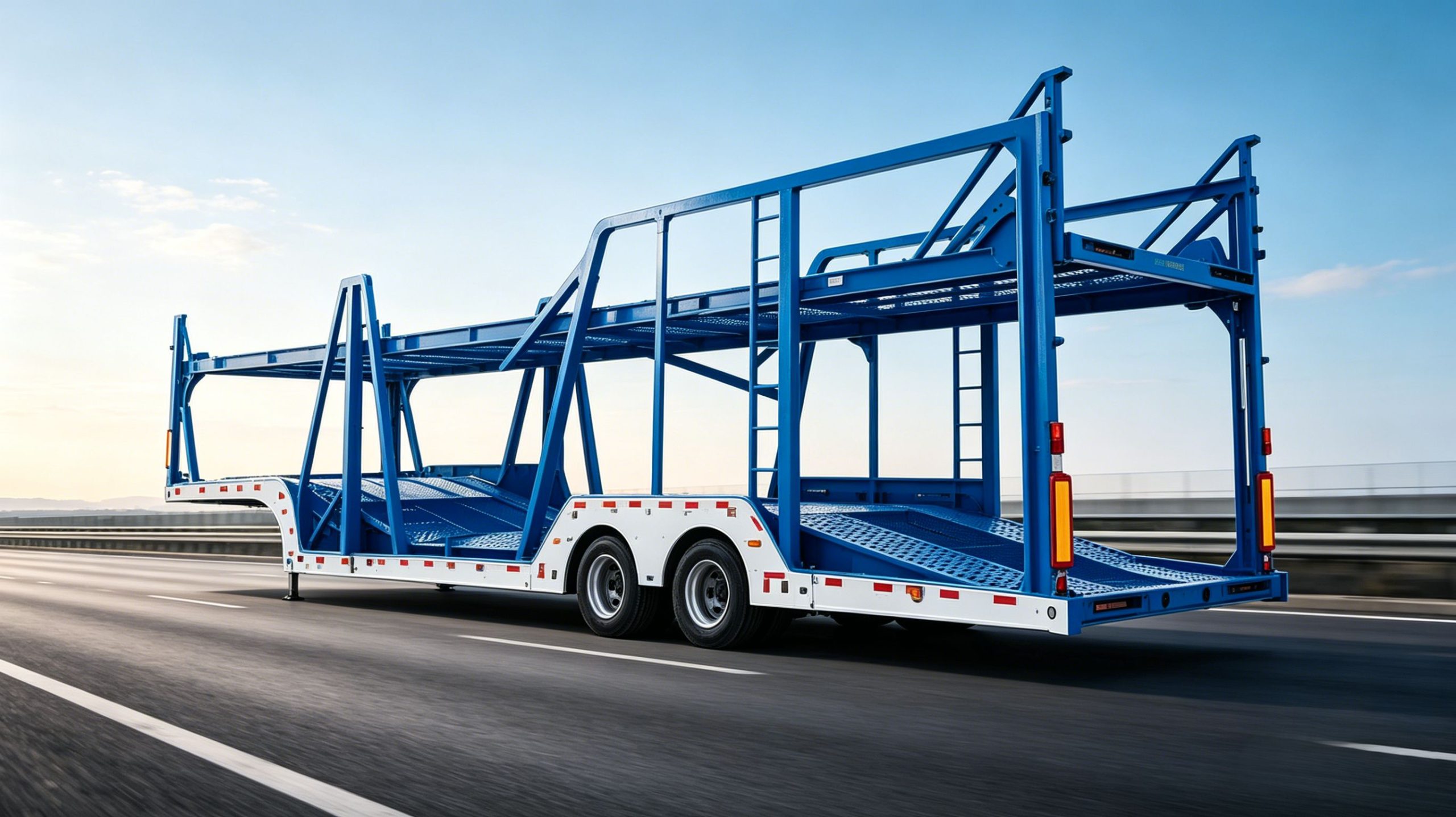 Double Decker Car Carrier Semi Trailer