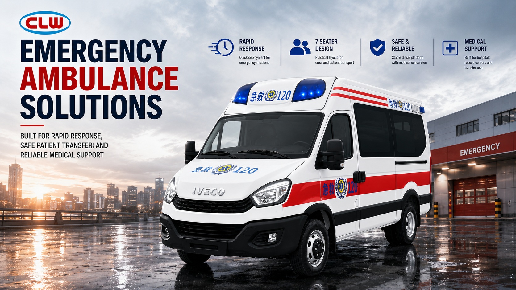 Iveco 7 Seater Ambulance