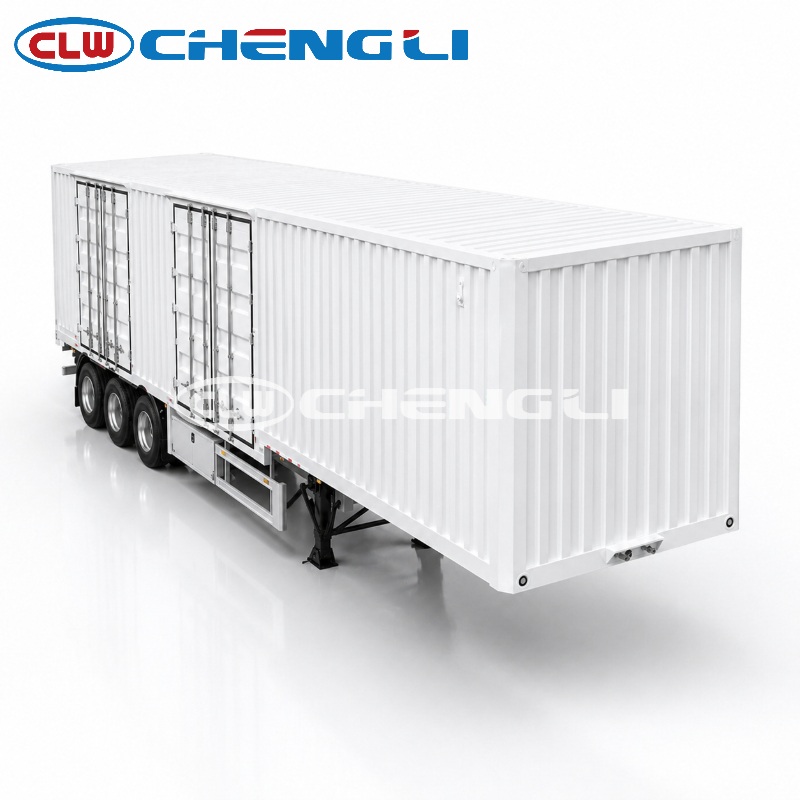 Steel Box Semi Trailer