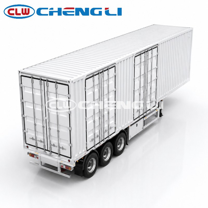 Steel Box Semi Trailer