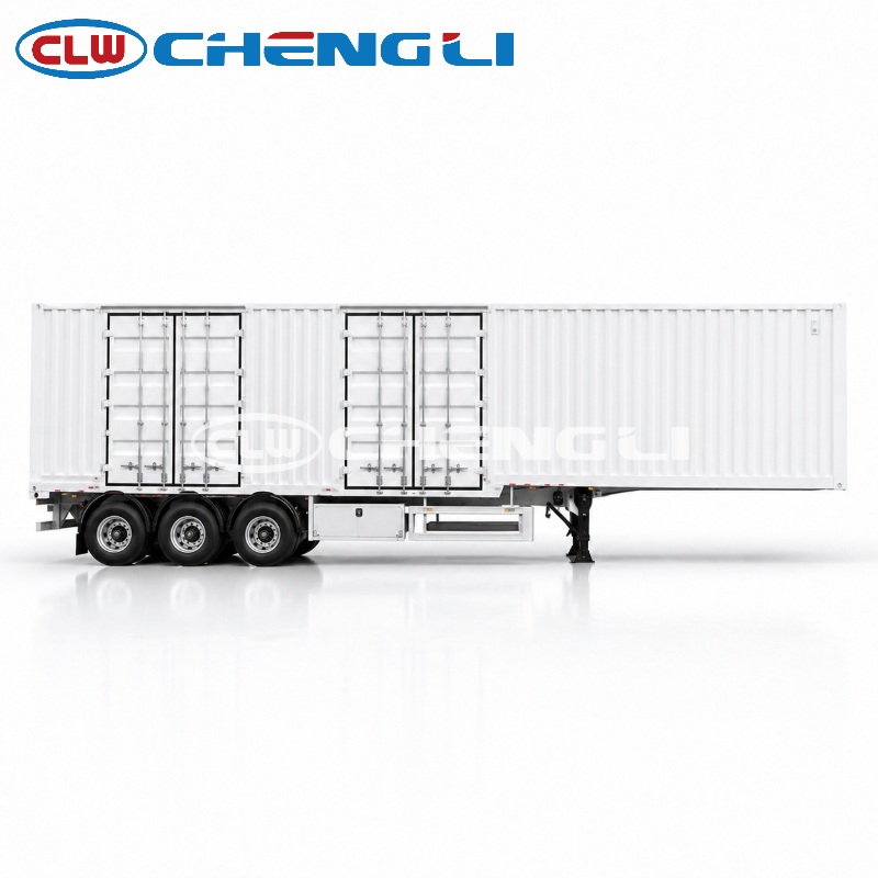 Steel Box Semi Trailer