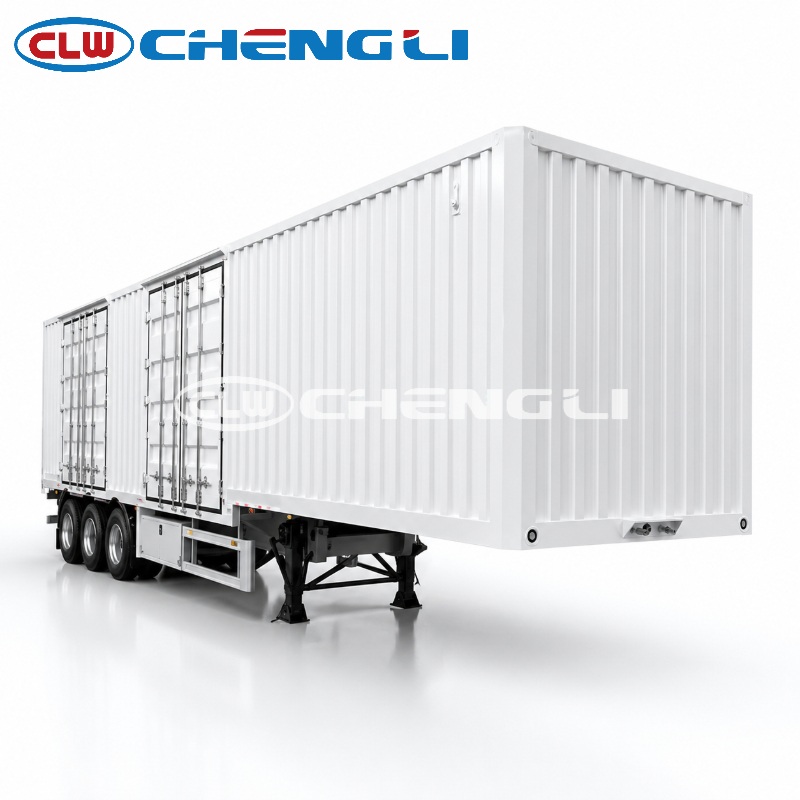 Steel Box Semi Trailer