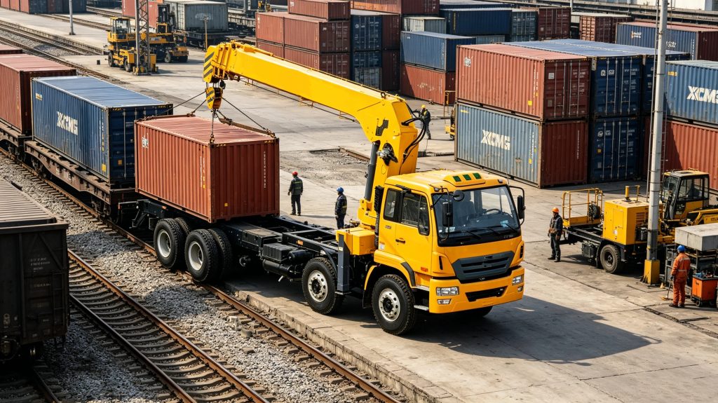 Straight Boom vs Knuckle Boom Truck Crane crane load chart