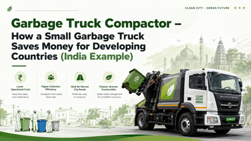 A Garbage Truck Compactor Solves Your Three Biggest Problems
