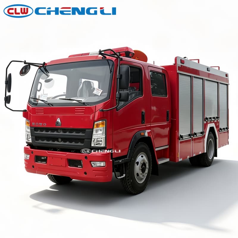 HOWO 6T Foam Fire Truck