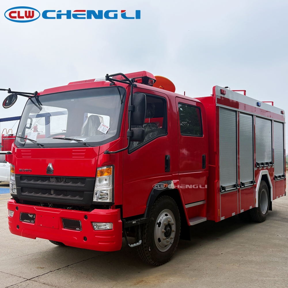 HOWO 6T Foam Fire Truck
