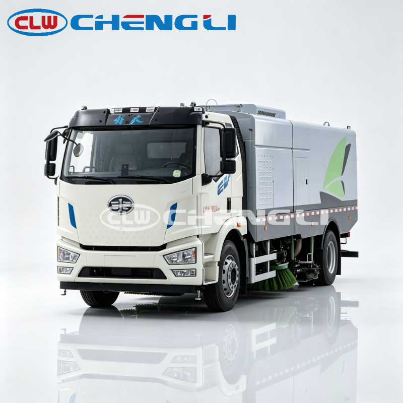 18T Electric Road Sweeper Truck
