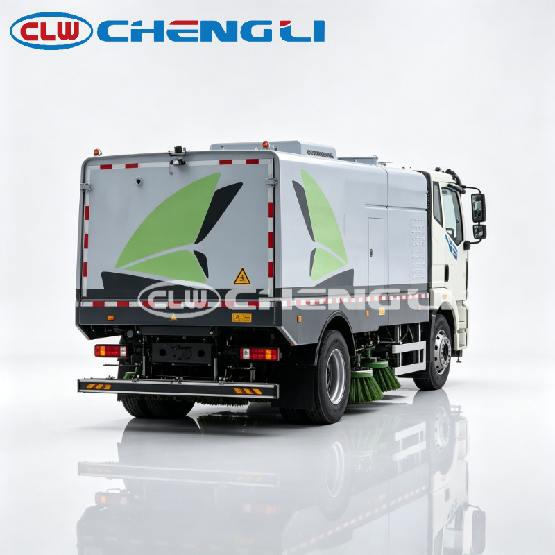 18T Electric Road Sweeper Truck