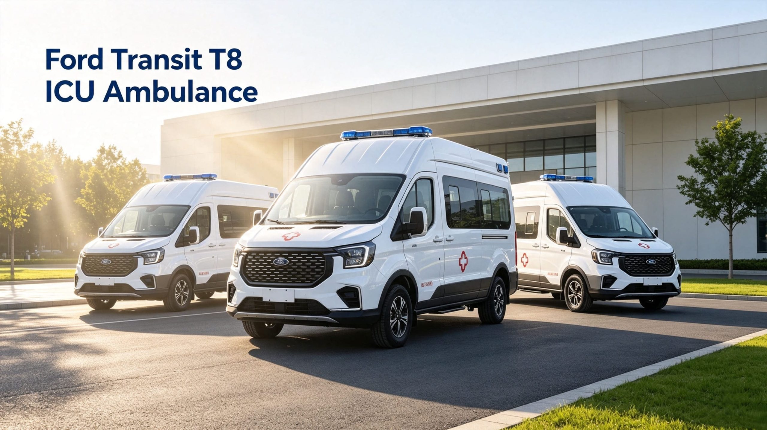 Ford Transit T8 ICU Ambulance