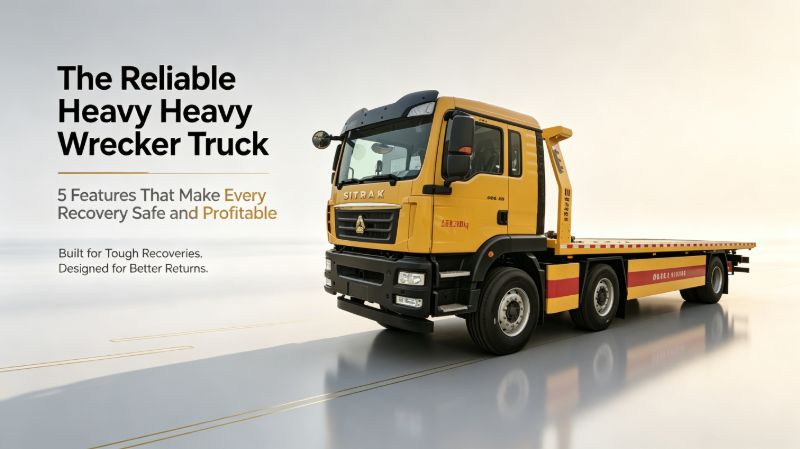 5 Must-Have Features of a Heavy Wrecker Truck