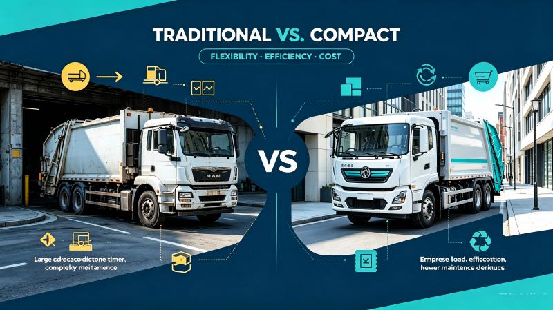 Compact Garbage Truck vs Traditional Garbage Trucks