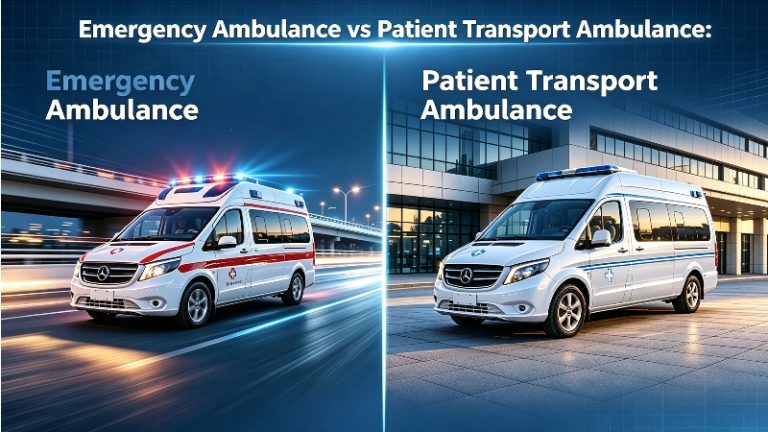 Emergency Ambulance vs Patient Transport Ambulance: What's the Difference?