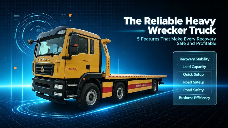 The Reliable Heavy Wrecker Truck 5 Features That Make Every Recovery Safe and Profitable