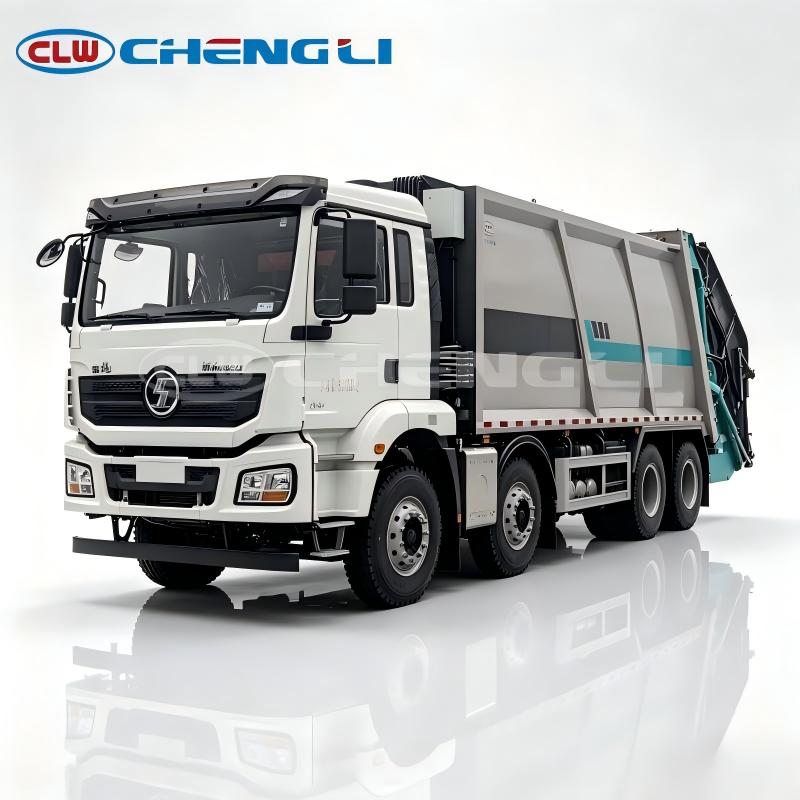SHACMAN 8x4 Compactor Garbage Truck
