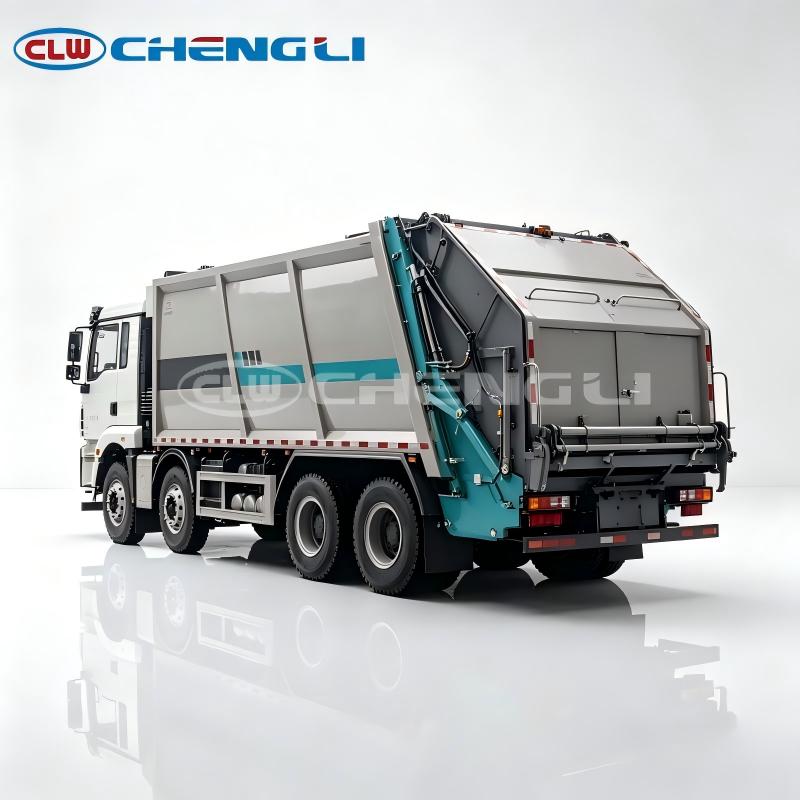SHACMAN 8x4 Compactor Garbage Truck
