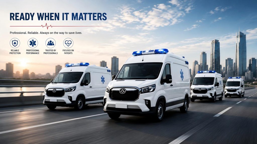 Why White Ambulances Are Widely Used in Emergency Medical Services Worldwide?